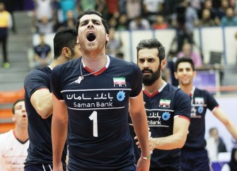 شکست والیبال ایران از لهستان