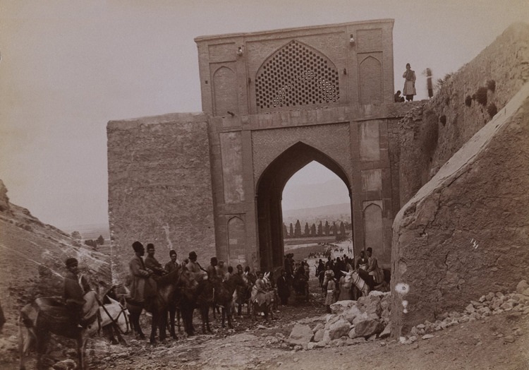 عکس/ دروازه قرآن شیراز در قدیم 