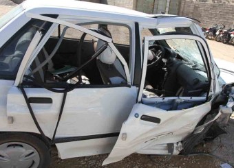 يک کشته در تصادف رانندگی محور آباده - اصفهان