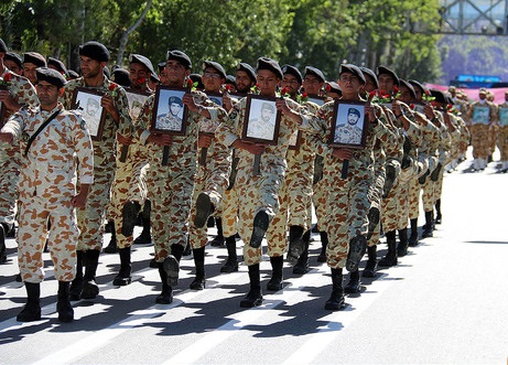 رژه ارتش در شیراز