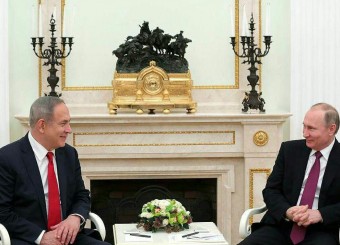 دیدار نتانیاهو و پوتین
