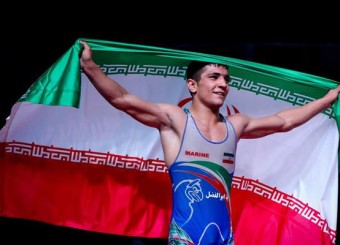 قهرمانی ایران در مسابقات کشتی فرنگی جوانان جهان