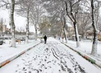 بارش برف، شمال فارس را سفیدپوش کرد