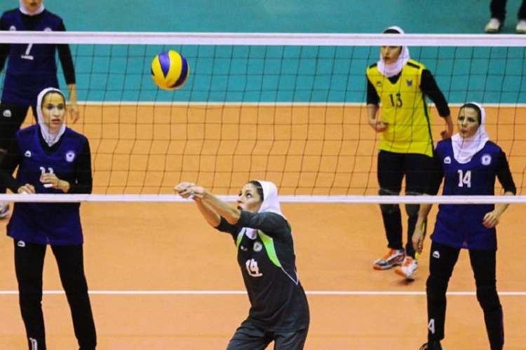 سه بانوی والیبالیست فارسی در تیم ملی