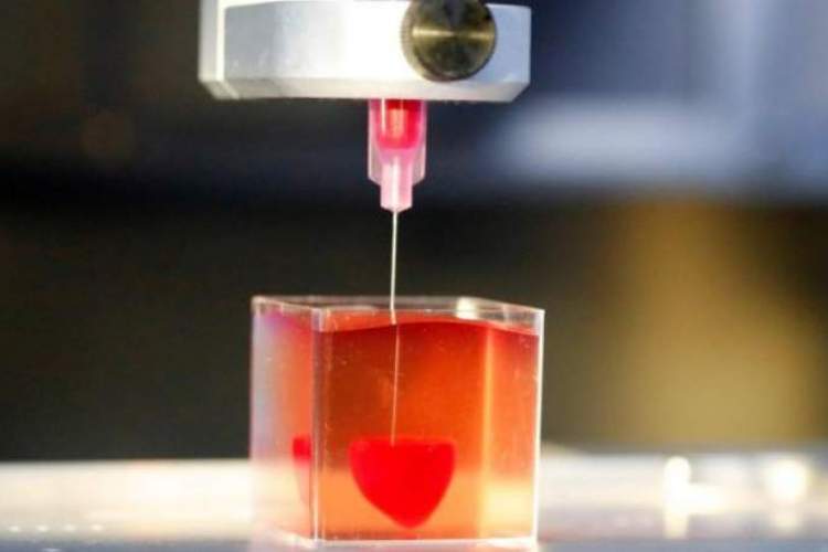 ساخت نخستین قلب مصنوعی انسان با پرینتر سه‌بعدی