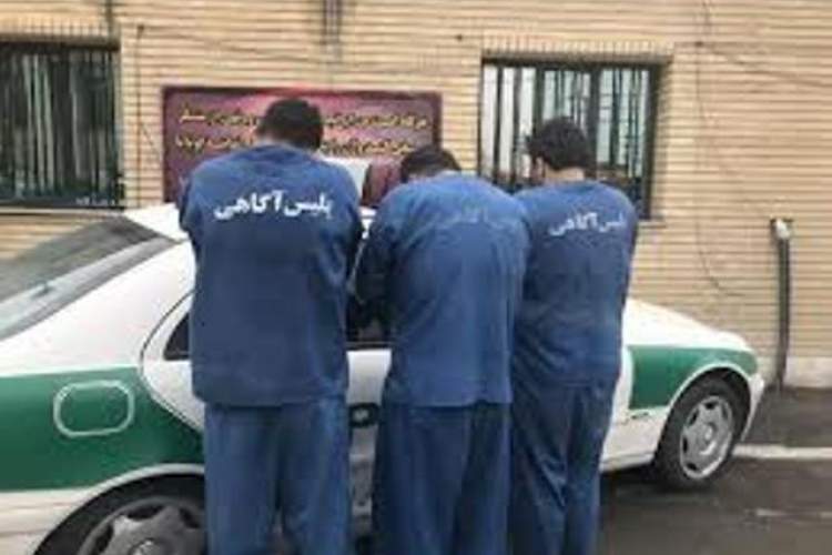 دستگیری باند سارقان وکشف 40 فقره سرقت