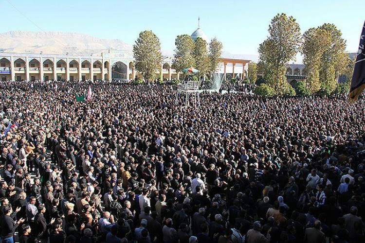 پوشش امدادی مراسم روز اربعین در شیراز سومین حرم اهل بیت