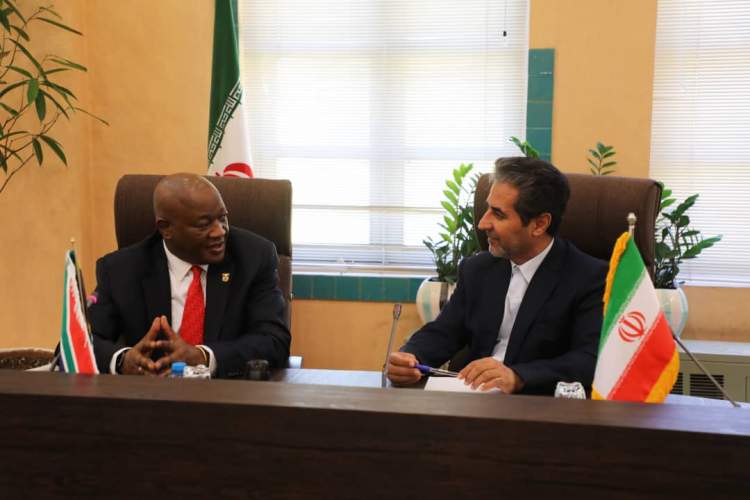 شهردار شیراز با سفیر آفریقای جنوبی در ایران دیدار کرد