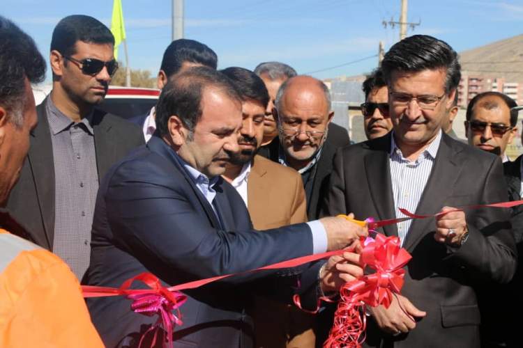 افتتاح پروژه راهسازی و رفع نقاط حادثه خیزدر محور فیروزآباد