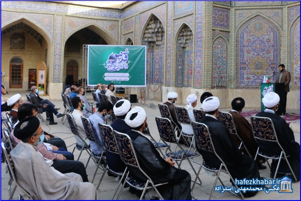 نشست قدس و ادیان توحیدی در مسجد نصیرالملک شیراز/ عکس: محمدمهدی اسدزاده