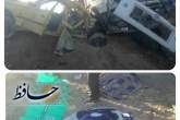 تصادف مرگبار کامیون و تاکسی در شیراز