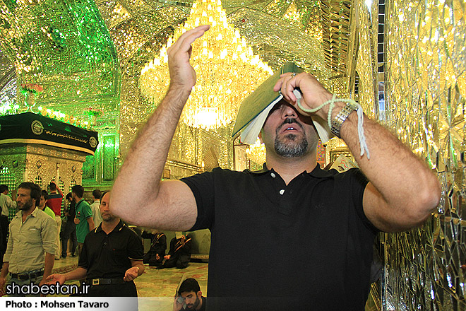 گزارش تصویری شب احیا در شاهچراغ(ع)