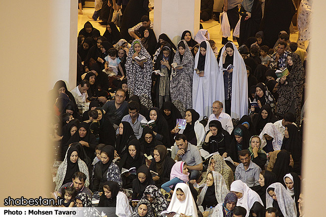 گزارش تصویری شب احیا در شاهچراغ(ع)
