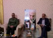با حضور سردار غیب پرور،لوح درجه سرلشکری سردار همدانی به خانواده این شهید تقدیم شد