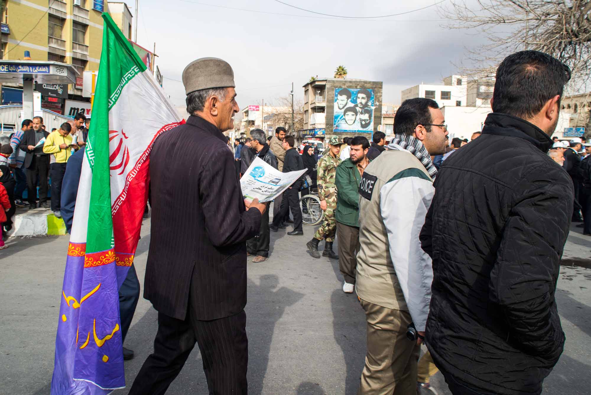 راهپیمایی 22 بهمن شیراز