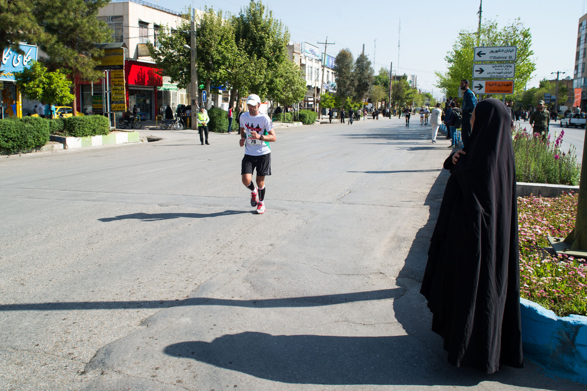 نخستین مسابقه ی دوی ماراتون ایران