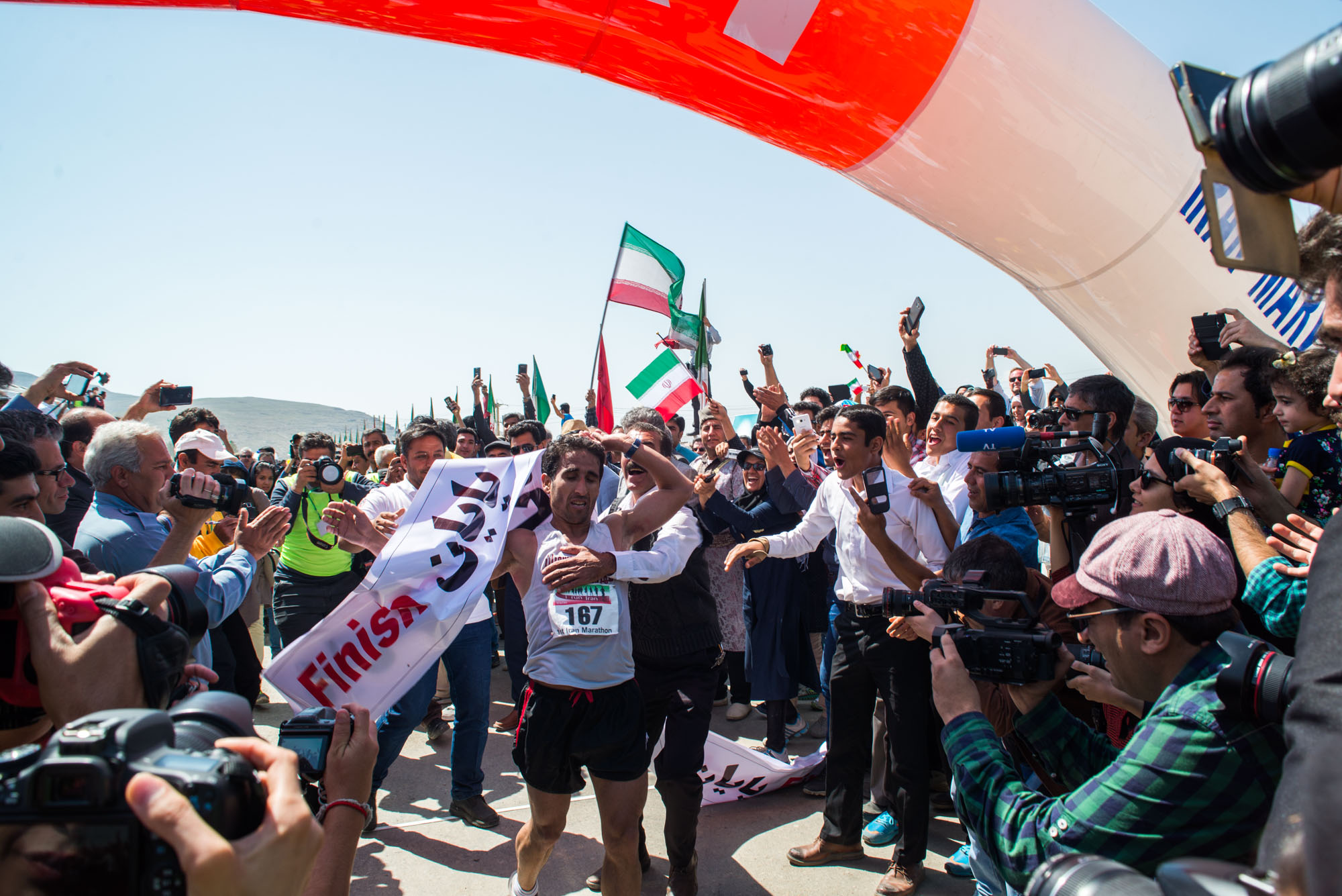 نخستین مسابقه ی دوی ماراتون ایران