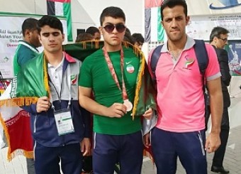 دوندگان نابینای فارس در مسابقات پارا آسیایی امارات، چهار مدال کسب کردند