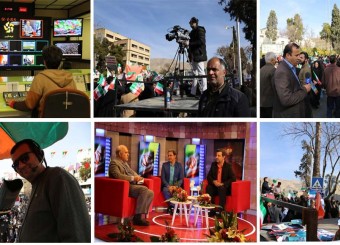 تولید و پخش21352 دقیقه برنامه و انتشار 136 محتوا در فضای مجازی با موضوع دهه مبارک فجر از صدا وسیمای فارس