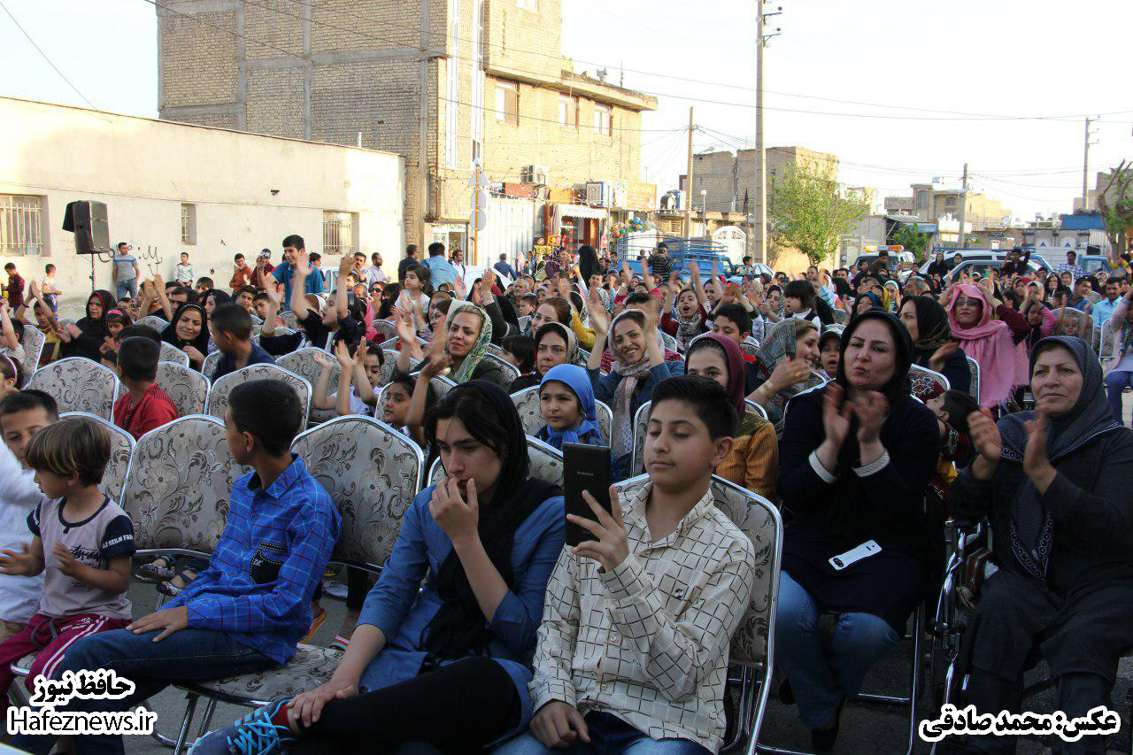 حافظ خبر - جشن نوروزانه محلات در محله در محله نصرآباد شیراز