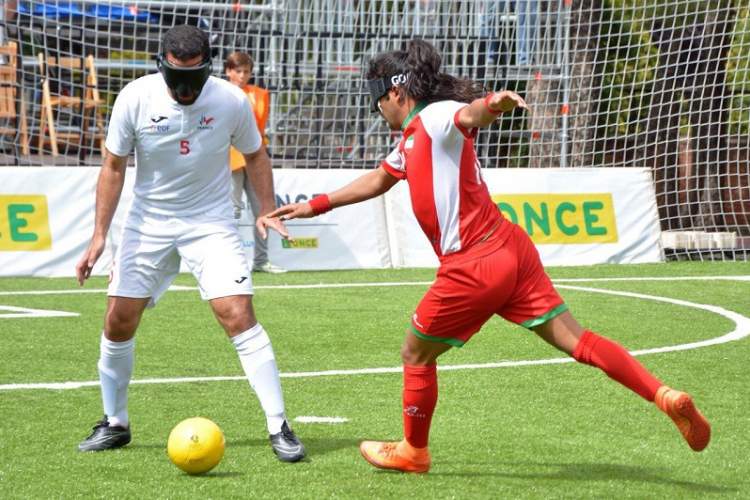 اردوی تیم ملی فوتبال نابینایان در شیراز