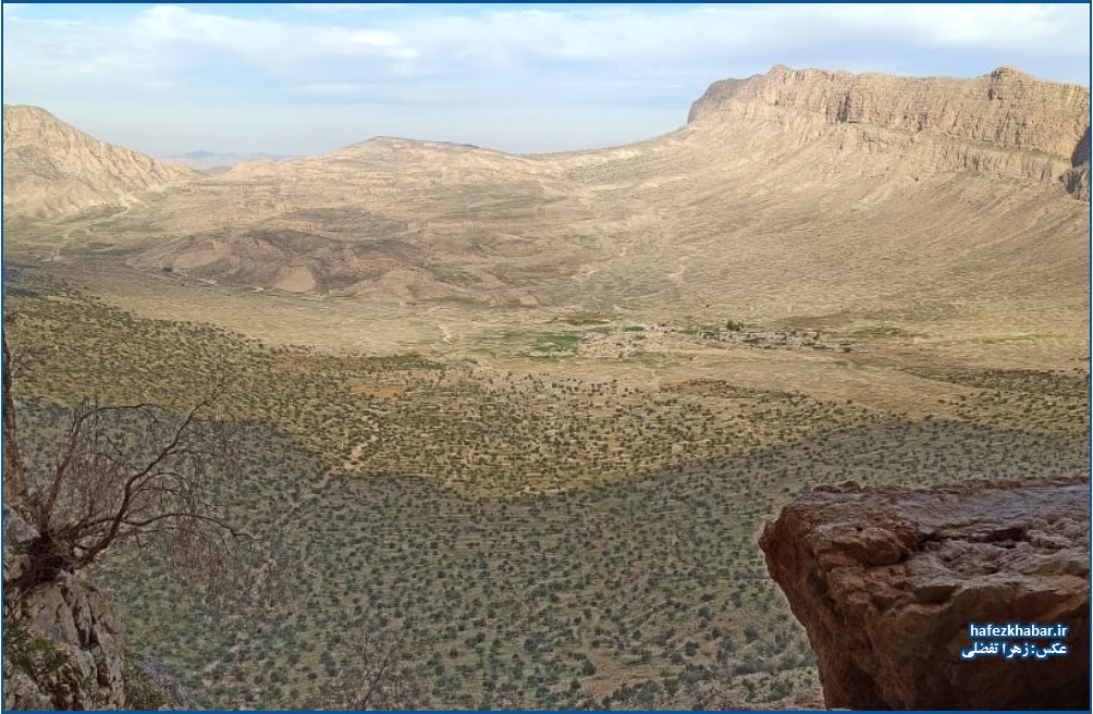 نگارخانه از روستای الیف کمارج کازرون