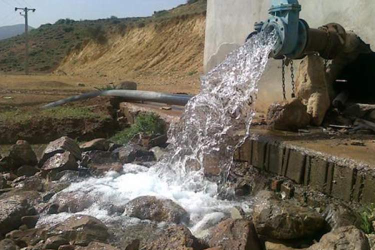 بهره برداری از طرح آبرسانی به ۵ روستای کوار