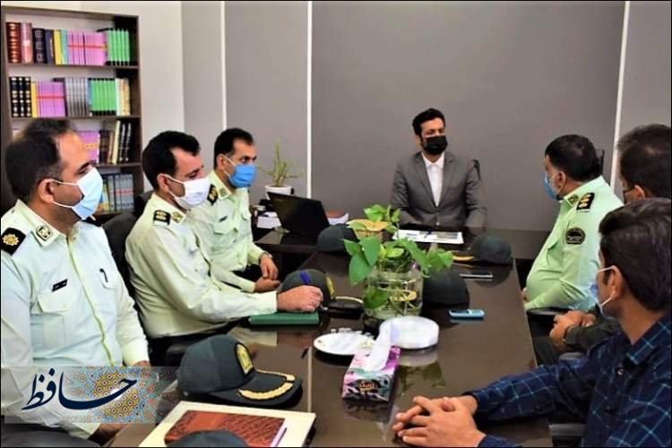 دیدار نیروی انتظامی با فرهنگ و ارشاد اسلامی در مرودشت