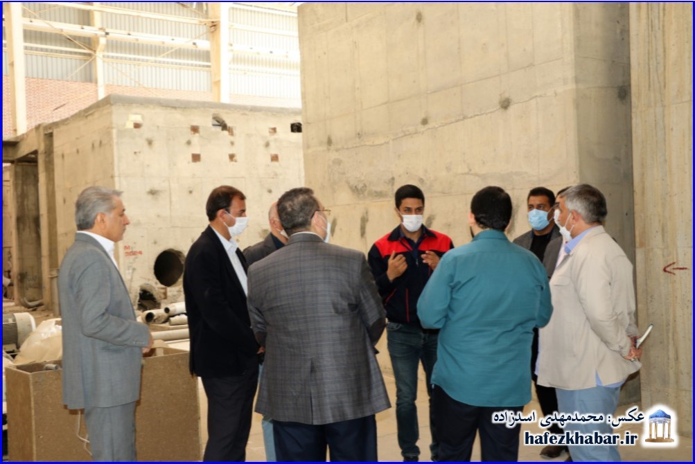 بازدید گروه پیگیری مصوبات ریاست جمهوری از کارخانه کاغذسازی زاگرس