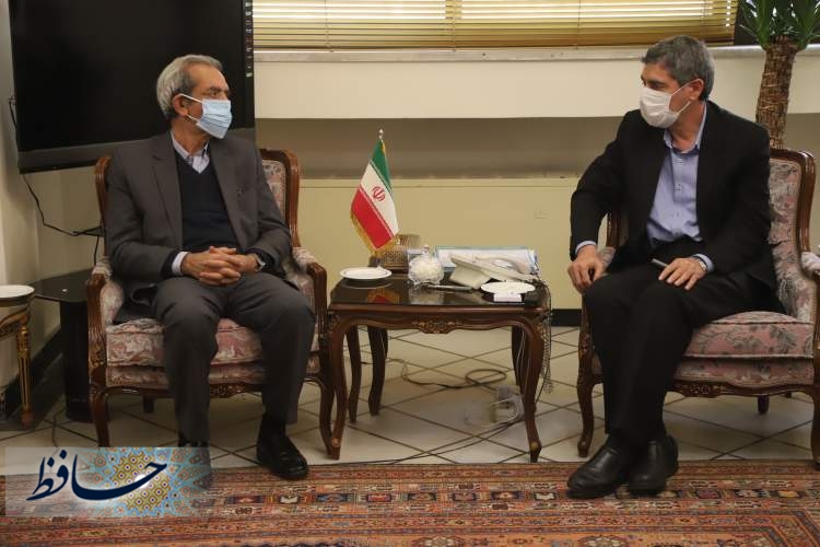 محمد هادی ایمانیه در دیدار رئیس اتاق بازرگانی ایران