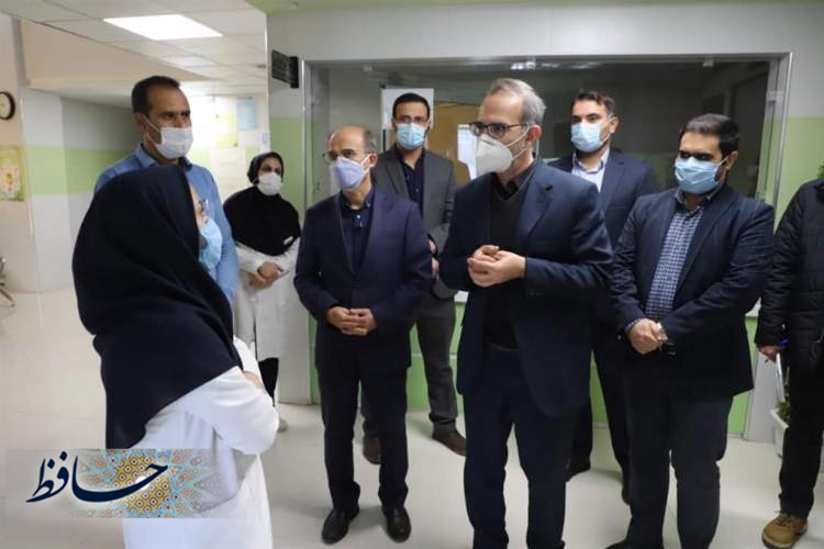 پایش خدمات بیمارستان امام حسن عسکری(ع) زرقان با حضور سرپرست دانشگاه علوم پزشکی شیراز