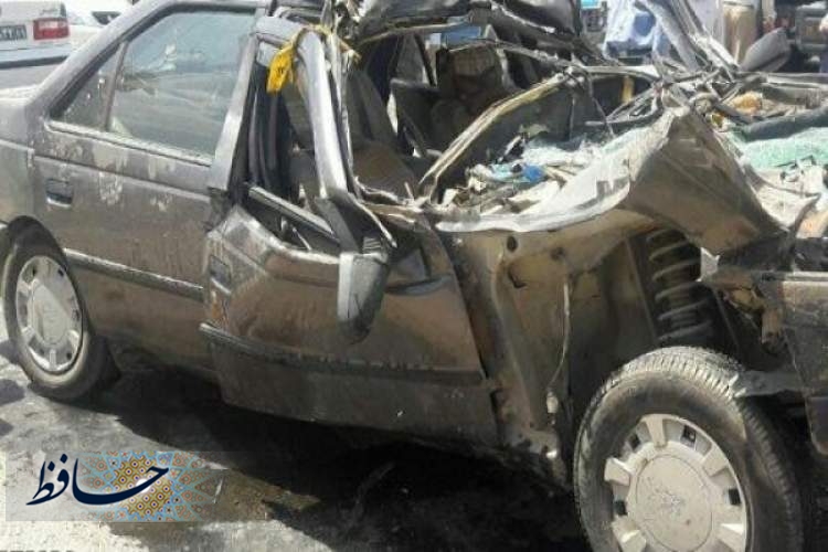 یک کشته و چهار زخمی در محور فیروزآباد به شیراز