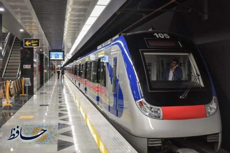 افزایش ساعت حرکت مترو شیراز از ۱۹ اسفند ماه