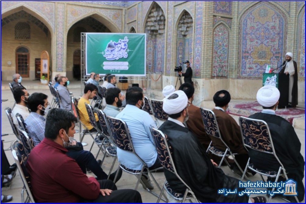 نشست قدس و ادیان توحیدی در مسجد نصیرالملک شیراز/ عکس: محمدمهدی اسدزاده