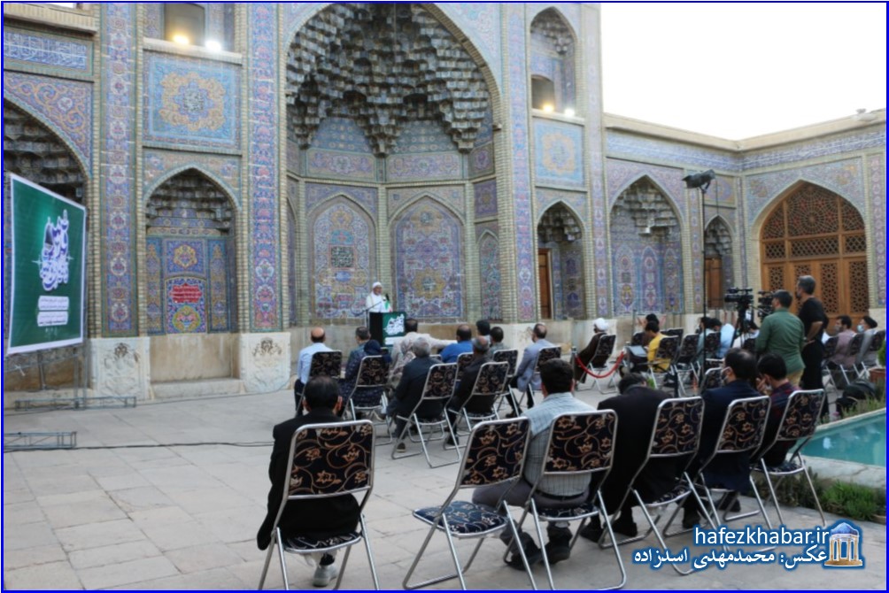 نشست قدس و ادیان توحیدی در مسجد نصیرالملک شیراز/ عکس: محمدمهدی اسدزاده