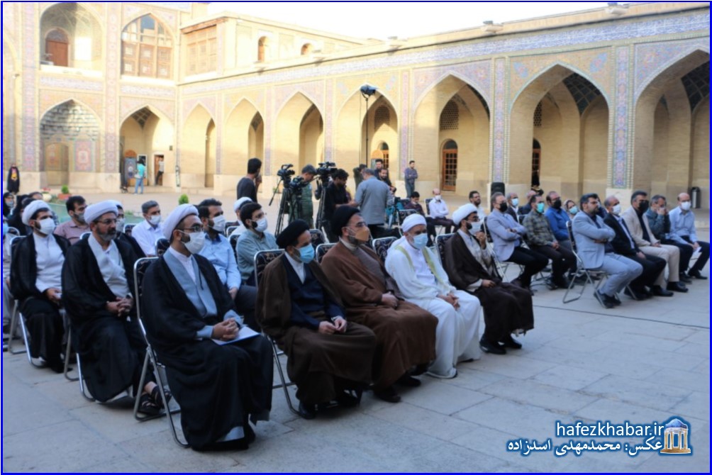 نشست قدس و ادیان توحیدی در مسجد نصیرالملک شیراز/ عکس: محمدمهدی اسدزاده