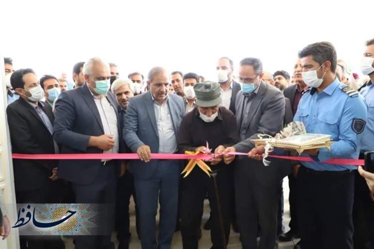 افتتاح پروژه سلامت در بخش فورگ، از توابع شهرستان داراب