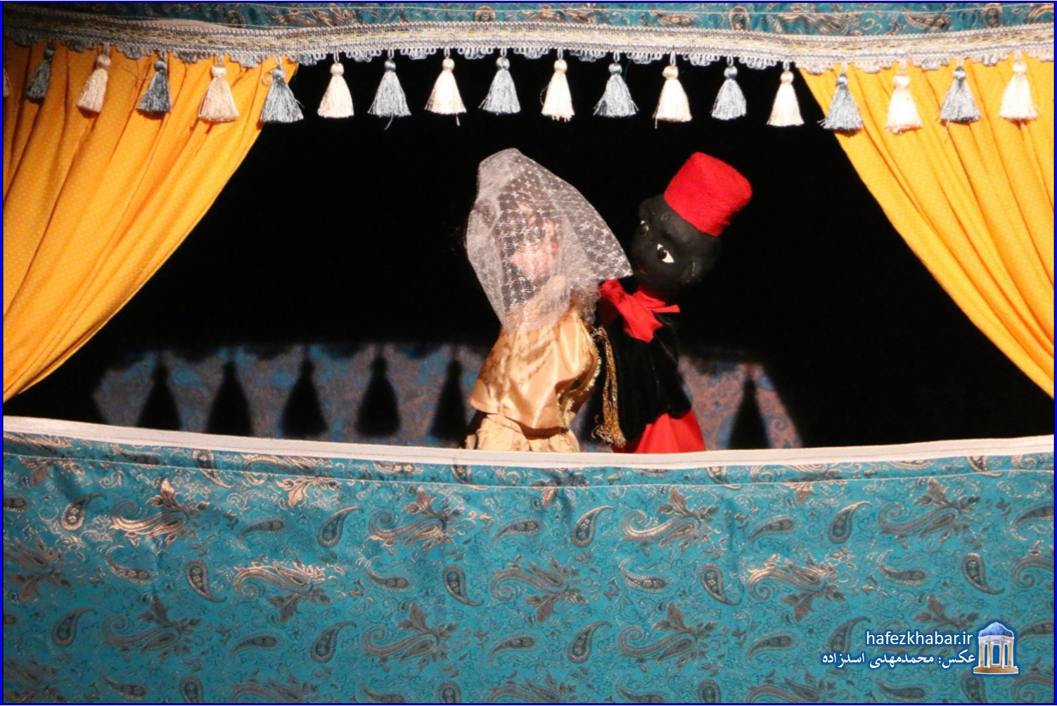 گزارش تصویری نمایش سنتی عروسکی عروسی مبارک در تماشاخانه استاد هودی/ عکس: محمدمهدی اسدزاده