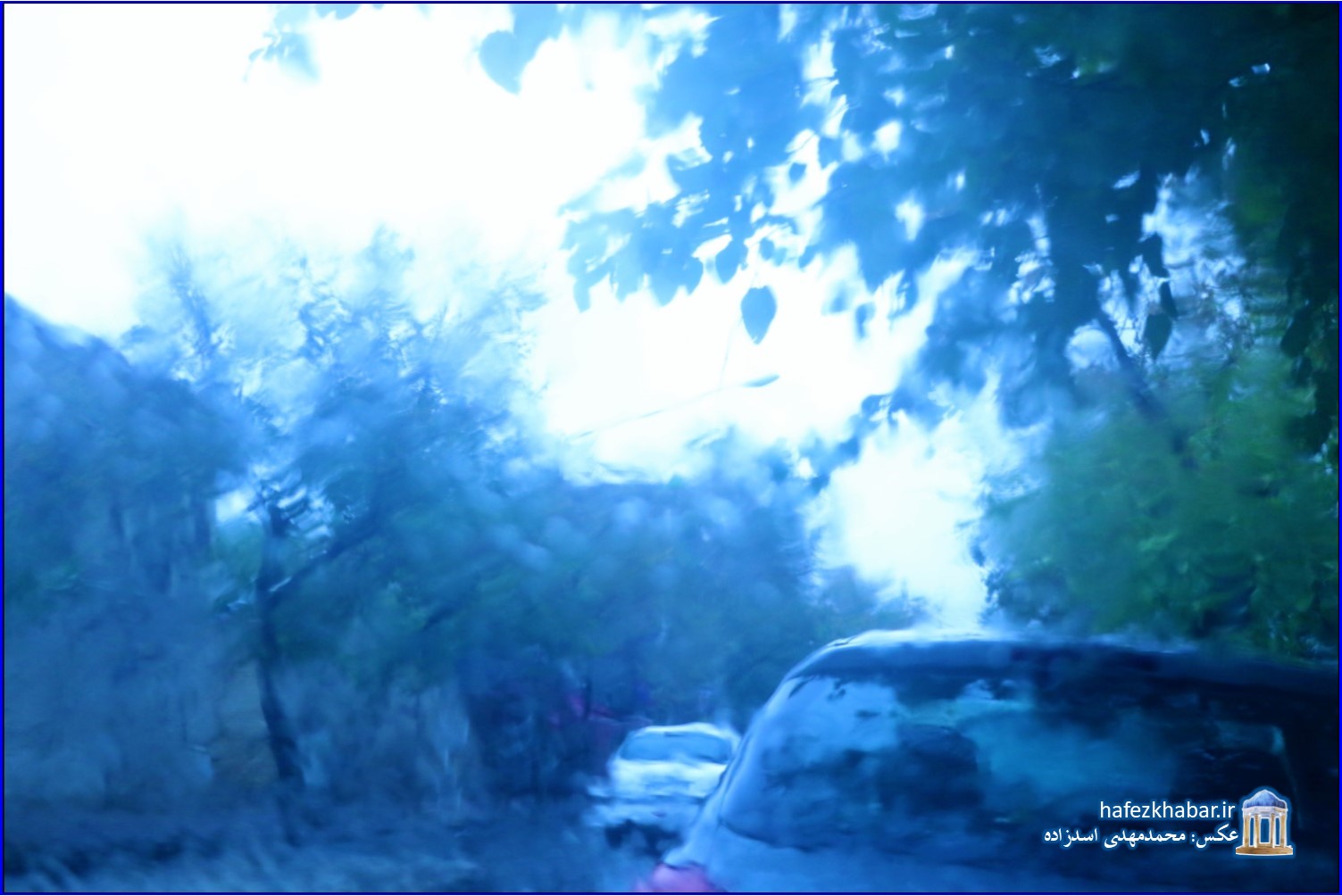 روزنه‌ای بر باران پاییزی شیراز/ گزارش باران 16 آذر 1401/ عکس: محمدمهدی اسدزاده