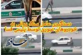 دستگیری عامل سنگ پرانی به خودروهای عبوری توسط پلیس