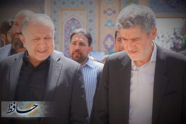 حضور سرپرست ستاد اجرایی فرمان امام (ره) در آئین تشییع