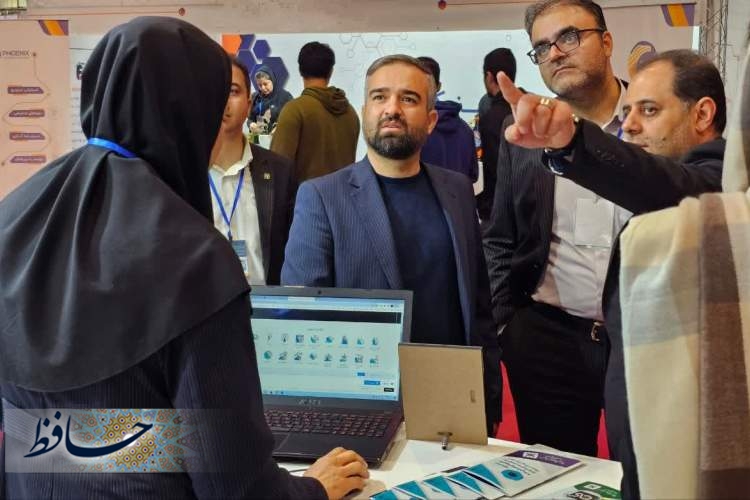 حضور سازمان فاوا شهرداری شیراز در نمایشگاه فناوری اطلاعات و شهر هوشمند