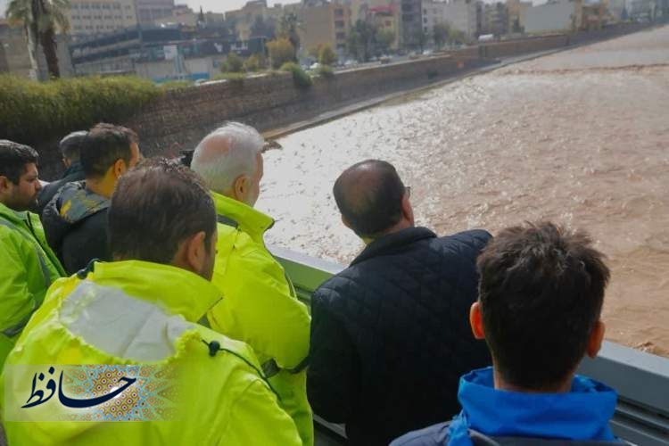 کنارگذرهای رودخانه خشک شیراز تا اطلاع ثانوی مسدود است