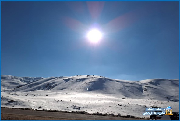 روزهای پایانی اسفند در برف‌نشین سپیدان/ عکس: رها فریدونی