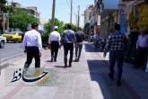پلمپ واحد ها و بازپس‌گیری پیاده روها از اصناف مزاحم