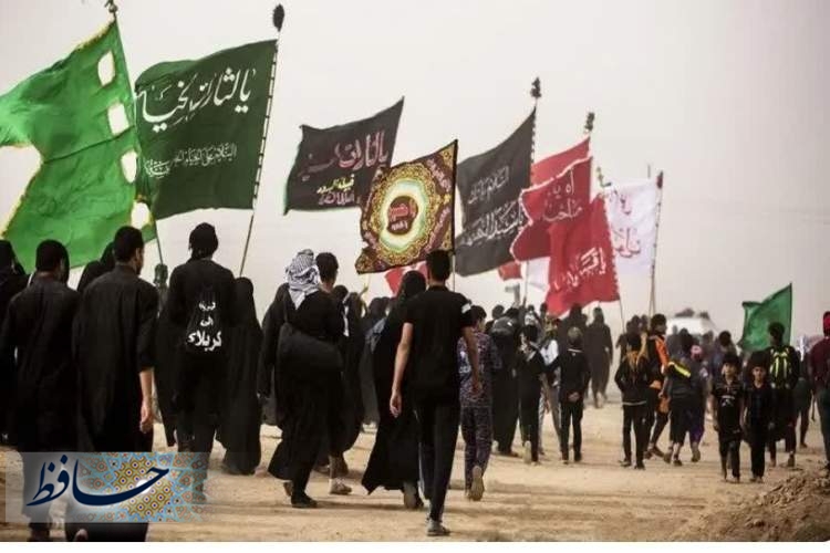 اعزام دانشجویان فارس به همایش پیاده روی اربعین حسینی