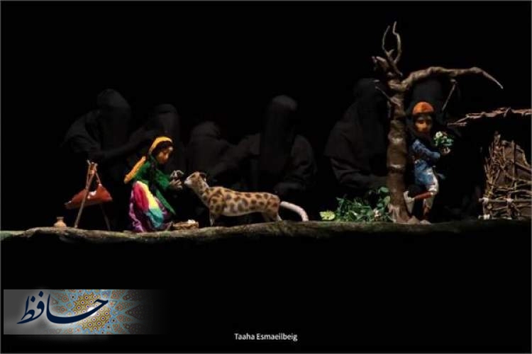 نمایش عروسکی آن شب مهتاب/ عکس: طه اسماعیل‌بیگ