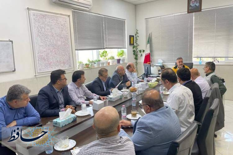 برگزاری مانور نقطه صفر در شرکت توزیع نیروی برق شیراز 