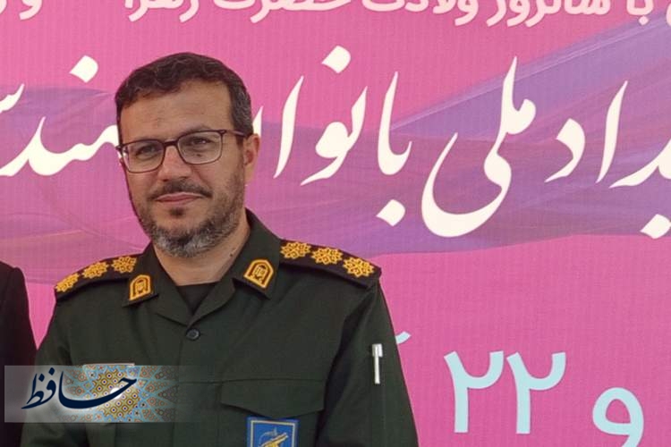 تقدیر سرهنگ جاهدی از برگزار کنندگان رویداد مهنا