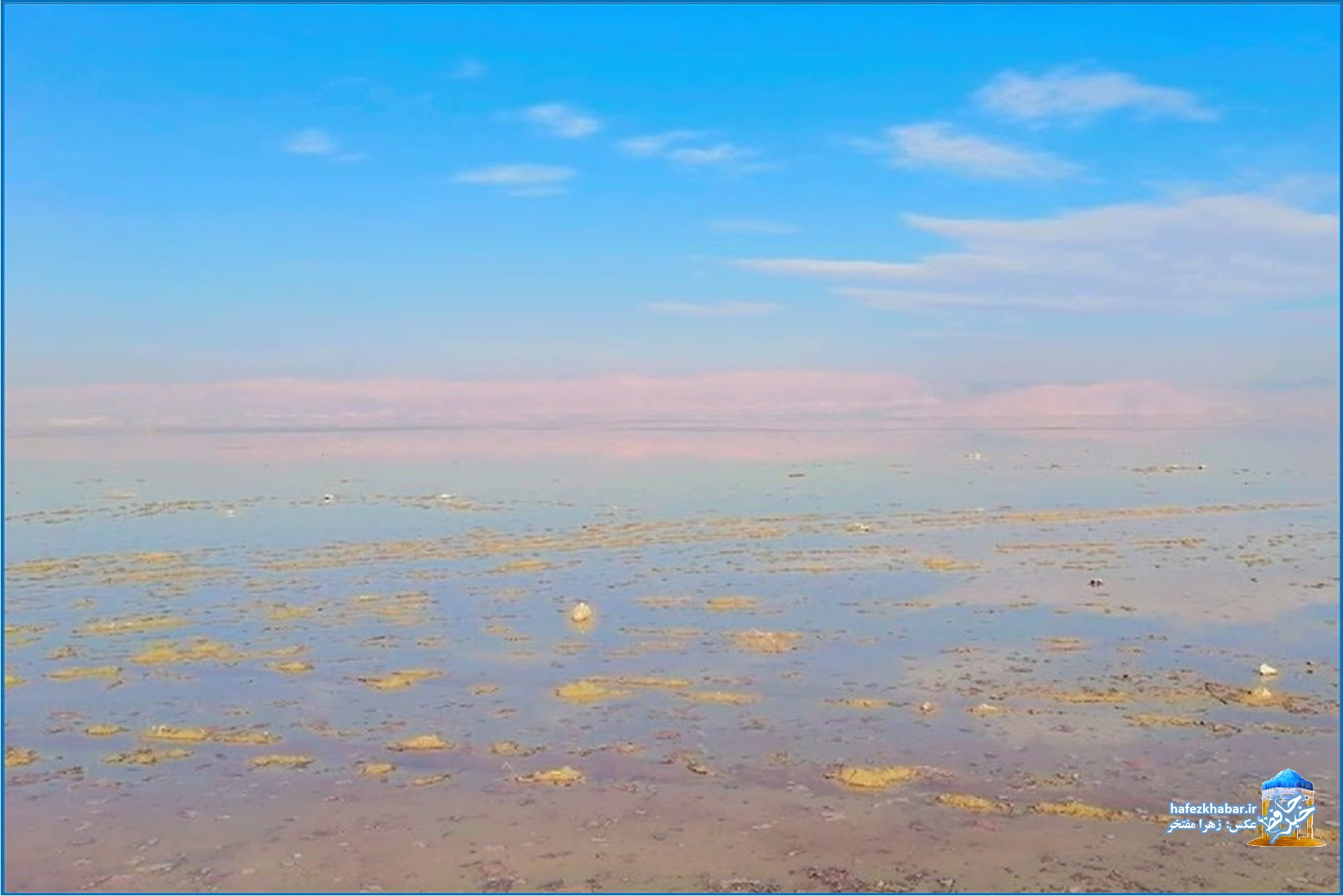 شوق پرواز بر آسمان مهارلو/ عکس: زهرا مفتخر